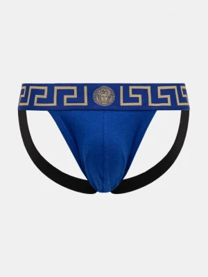 Zdjęcie produktu Versace jockstrap kolor niebieski AUU01017 1A10011