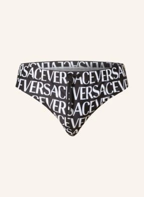 Versace Kąpielówki Slipy schwarz