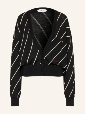 Versace Kardigan schwarz