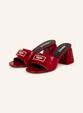 Versace Klapki Typu Mules rot