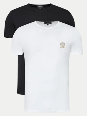 Versace Komplet 2 t-shirtów AU10193 Kolorowy Slim Fit