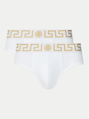 Versace Komplet slipów AU10180 1A10011 Biały