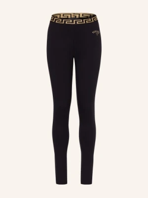 Versace Legginsy schwarz