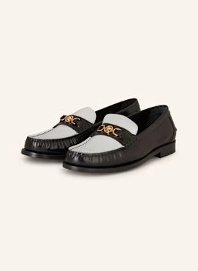 Versace Loafersy Medusa schwarz