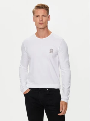 Versace Longsleeve AUU01007 1A10011 Biały Regular Fit