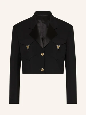 Versace Marynarka schwarz CZARNY