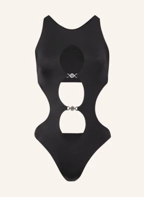 Versace Monokini Cutout schwarz