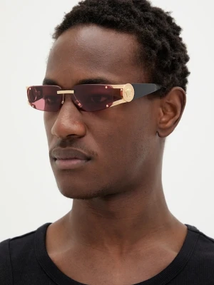 Versace okulary męskie kolor złoty 0VE2291