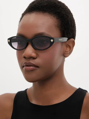 Versace okulary przeciwsłoneczne damskie czarny