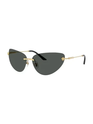 Versace okulary przeciwsłoneczne damskie kolor złoty 0VE2281