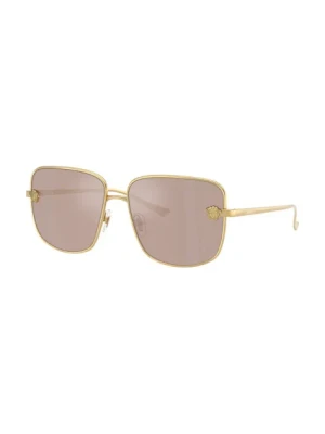 Versace okulary przeciwsłoneczne damskie kolor złoty 0VE2282