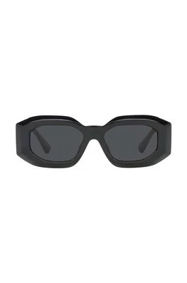 Versace okulary przeciwsłoneczne męskie kolor czarny 0VE4425U