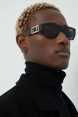 Versace okulary przeciwsłoneczne męskie kolor czarny 0VE4416U