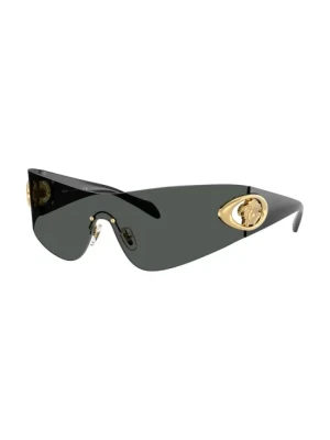 Versace okulary przeciwsłoneczne męskie kolor szary 0VE2280