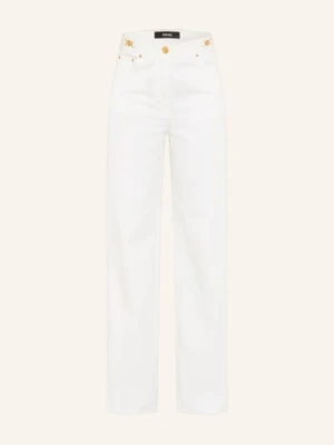 Versace Proste Dżinsy weiss
