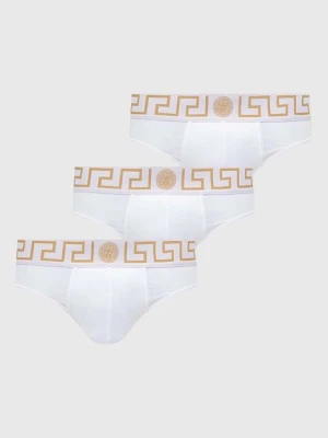 Zdjęcie produktu Versace slipy 3-pack męskie kolor biały AU10327 1A10011