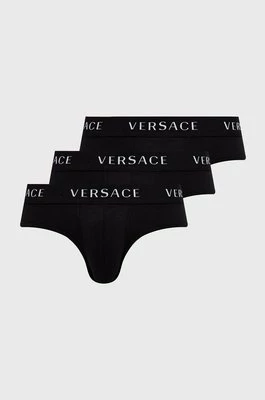 Versace slipy (3-pack) męskie kolor czarny AU04319
