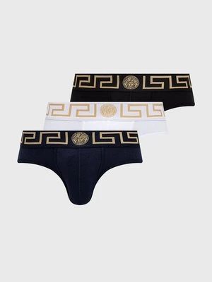 Versace Slipy (3-pack) męskie kolor czarny AU10327 A232741