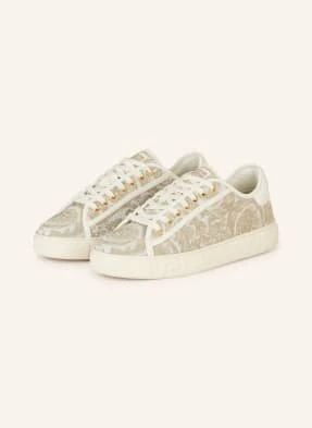 Versace Sneakersy Barocco Greca beige