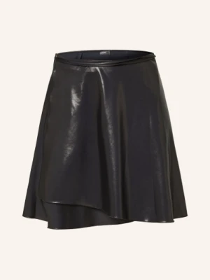 Versace Spódnica Kopertowa schwarz