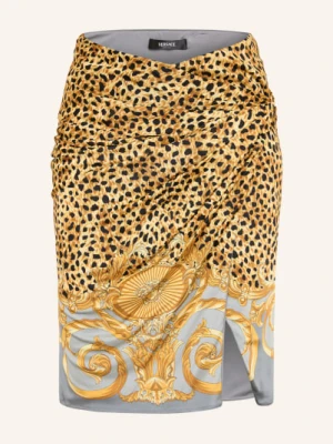 Versace Spódnica Z Dżerseju gelb