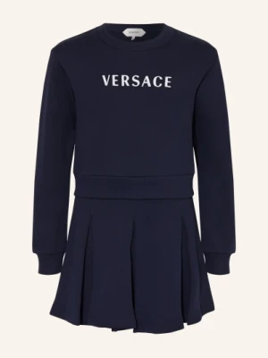 Versace Sukienka Dresowa blau