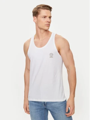 Versace Tank top Medusa AUU01012 Biały Regular Fit