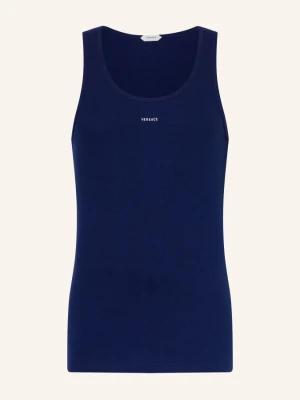 Versace Top blau GRANATOWY