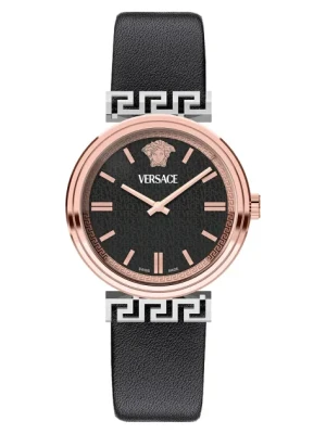 Versace zegarek damski kolor czarny VETCA0224