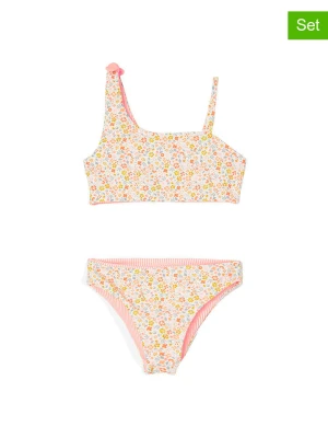 vertbaudet 2-częściowy zestaw w kolorze kremowo-jasnoróżowym rozmiar: 152