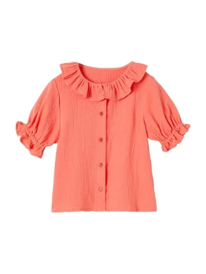 vertbaudet Bluzka w kolorze koralowym rozmiar: 128