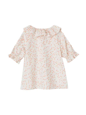 vertbaudet Bluzka w kolorze kremowo-pomarańczowym rozmiar: 110