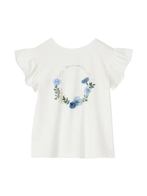 vertbaudet Koszulka w kolorze kremowym rozmiar: 164