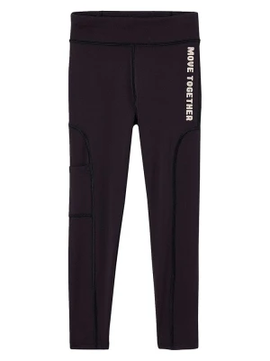 vertbaudet Legginsy w kolorze czarnym rozmiar: 92