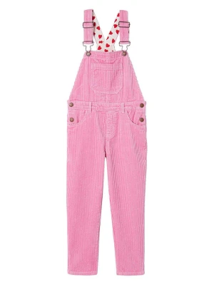 vertbaudet Ogrodniczki w kolorze jasnoróżowym rozmiar: 104