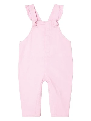 vertbaudet Ogrodniczki w kolorze jasnoróżowym rozmiar: 80