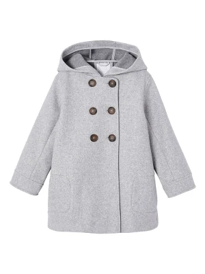 vertbaudet Płaszcz zimowy w kolorze szarym rozmiar: 116