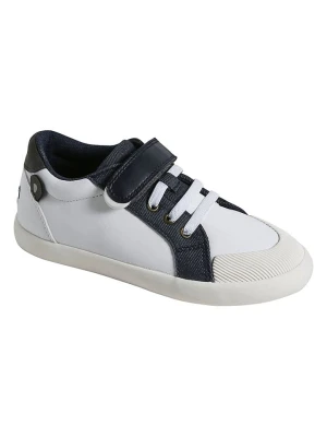 vertbaudet Sneakersy w kolorze biało-granatowym rozmiar: 29