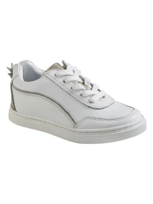 vertbaudet Sneakersy w kolorze białym rozmiar: 25
