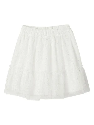 vertbaudet Spódnica w kolorze białym z tiulu rozmiar: 140