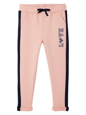 vertbaudet Spodnie dresowe w kolorze jasnoróżowym rozmiar: 152