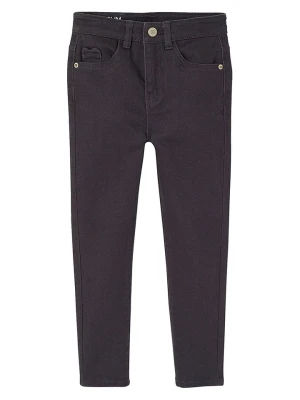 vertbaudet Spodnie - Slim fit - w kolorze czarnym rozmiar: 122