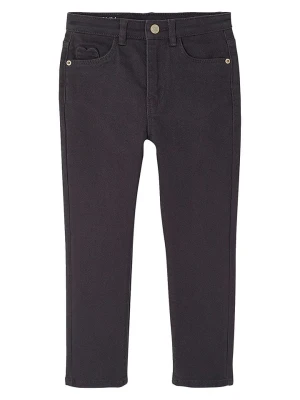 vertbaudet Spodnie - Slim fit - w kolorze czarnym rozmiar: 122