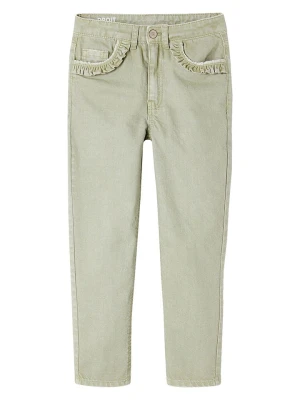 vertbaudet Spodnie w kolorze zielonym rozmiar: 128