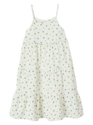 vertbaudet Sukienka w kolorze białym rozmiar: 152