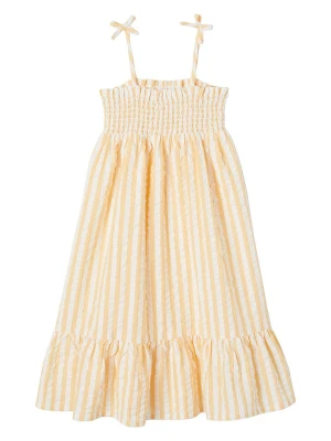 vertbaudet Sukienka w kolorze żółtym rozmiar: 110