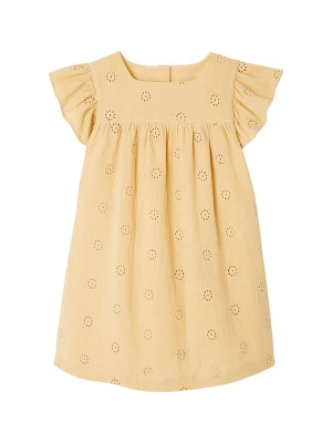 vertbaudet Sukienka w kolorze żółtym rozmiar: 116