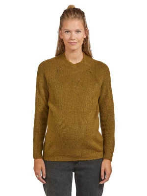 vertbaudet Sweter w kolorze jasnobrązowym rozmiar: 46/48