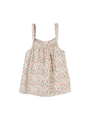 vertbaudet Top w kolorze kremowym rozmiar: 152