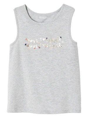 vertbaudet Top w kolorze szarym rozmiar: 104